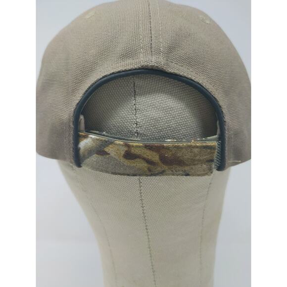Cargill Camo & Brown Strapback Hat Embroidered Logo Spell Out K Products Cap - Picture 7 of 11